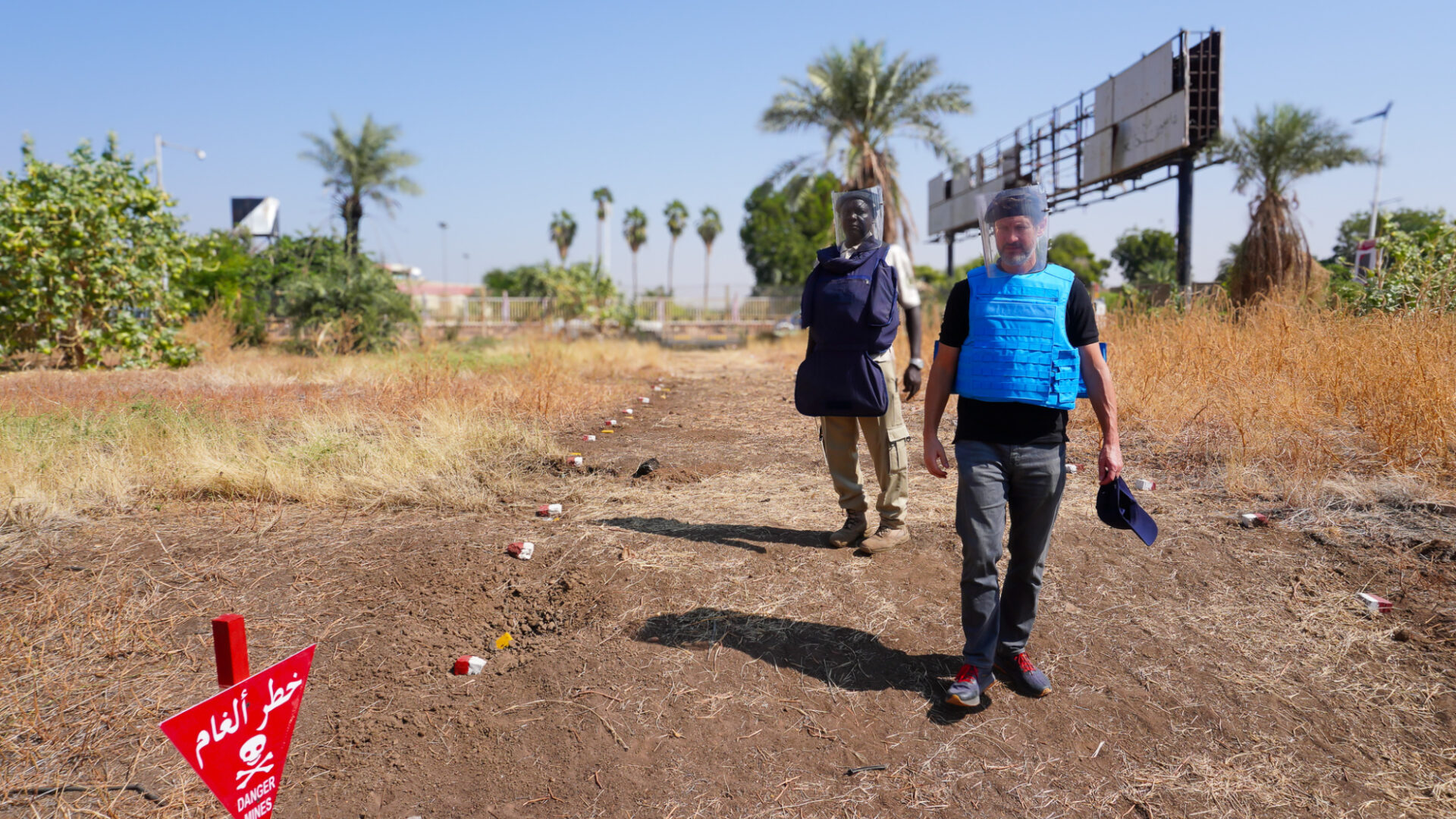 Clearing the path for aid in Sudan